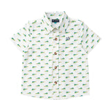 Boy's Short Sleeve Fishing Shirt Mahi Mahi