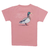 Properly Tied Boys Duck Short Sleeve Salmon