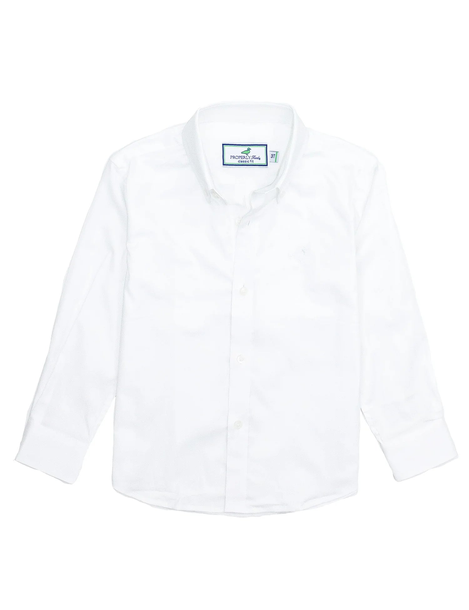 Properly Tied Boys Park Avenue Dress Shirt White