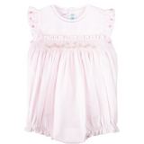 Rose Garden Collection Smocked Fly Sleeve Bubble