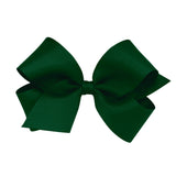 Medium Classic Grosgrain Hair Bow (Plain Wrap)