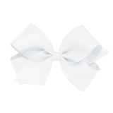 Mini King Classic Grosgrain Hair Bow (Plain Wrap)