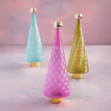 Fetched Etched Cut Glass Tree
