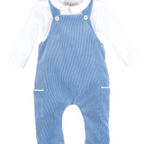 Comfy Cord Overall Set, Blue