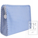 Roadie Medium - Gingham Sky