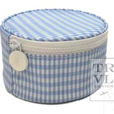 Round Up Jewel Case - Gingham Mist