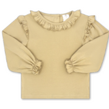 Evelyn Blouse Long Sleeve, Kennedy Khaki