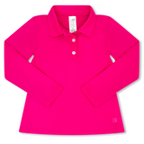 Gabby Shirt, Long Sleeve, Power Pink