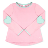 Kylie T Long Sleeve- Cotton Candy Pink, Cool Mint, Mint for Fun