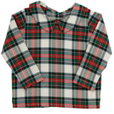 Peter Pan Shirt Woven, Aiken Place Plaid