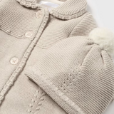 Newborn Knit Coat with Hat