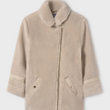 Girl Faux Sheepskin Coat