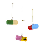 Chill Pill Assorted Colors Ornament