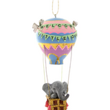 Welcome Little One Hot Air Balloon Ornament