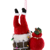 Santa's Stuck Ornament