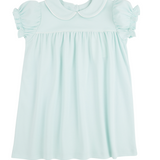 Holly Day Dress Sea Island Seafoam/Worth Ave White