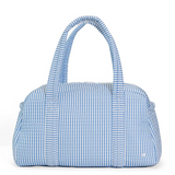 Quilted Grande Duffel- Pimlico Stripe Chambray