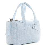 Quilted Stroller Bag- Woodland Blue