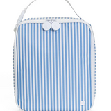 Lunch Box Insulated Lunch Bag- Pimlico Stripe Chambray