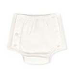 Darling Diaper Cover- Blessings White