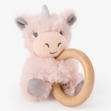 Ring Rattle Plush - Unicorn