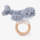 Ring Rattle Plush - Whale