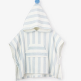 Beach Poncho Coverup Pale Blue