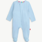 Baby Blue Modal Magnetic Footie