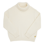 Townsend Turtleneck Sweater Palmetto Pearl/Gold