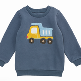 Navy Dumptruck Sweatshirt - Medium