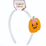 Pumpkin Acrylic Halloween Headband