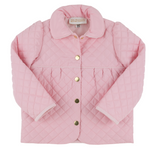 Carlyle Quilted Coat Palm Beach Pink