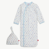 Airplanes Gown and Hat Set