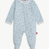 Baa Baa Baby Blue Magnetic Footie