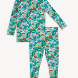 Camo Cubs Modal LS Pajama Set