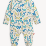 Blue It's A Paw-ty Rightfit Footie