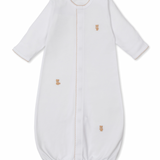 Teddy Bear Time Embroidered Converter Gown