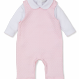 Jacquard Overall Set Mix Pink