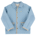 Caldwell Quilted Coat Barrington Blue/Barrington Blue Mini Windowpane/Keeneland Khaki