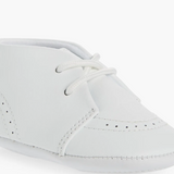 Benny Leather Brogue Oxford Crib Shoe