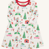 Polly Play Dress Make the Season Bright/Richmond Red