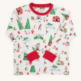 Cassidy Comfy Crewneck Boys Make the Season Bright/Richmond Red