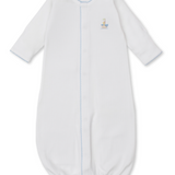 Noah's Ark Convertor Gown Light Blue
