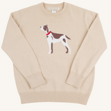 Isaac's Intarsia Sweater Osprey Oatmeal/Dog