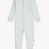 Blue Stripe Organic Cotton Coverall