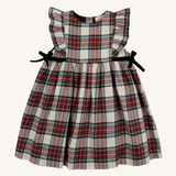 Pammy's Pinafore Dress - Flann Charlie Place Plaid/Newport Night