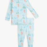 Blue Party Animals Glow In The Dark LS PJ
