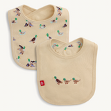 Quack Me Up Organic Cotton Bib W/ Emb