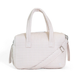 Quilted Stroller Bag Pimlico Stripe Sand