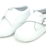 Finch Velcro Bootie White